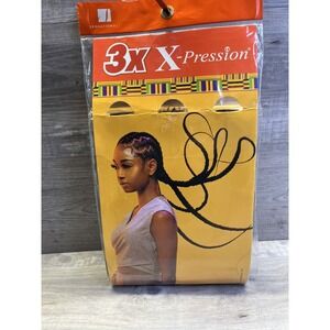 Sensationnel Braids XPRESSION 3X Pre Stretched Braid 58"  1B